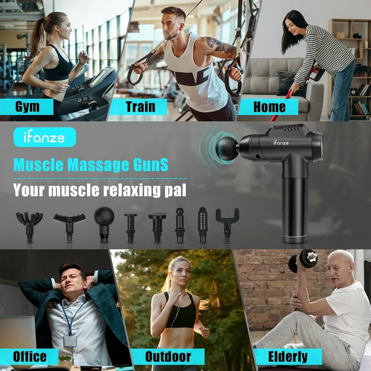6 in 1 Multifunctional Full Electric Body Massager
