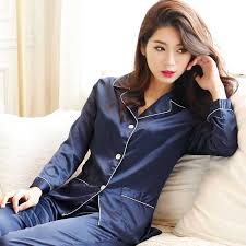 Plain Silk Night Suit For Women Silk Night Dress For Girls Silk Sleepwear For Women Silk Night Wear For Women